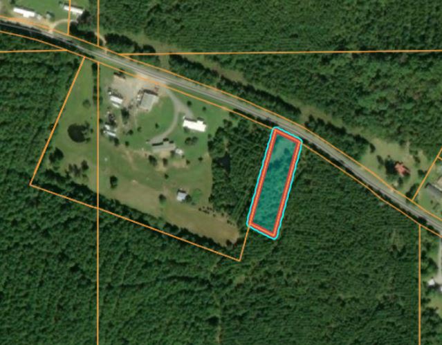 Cherokee County APN 13-18-07-26-0-000-010.004 Aereal view of land parcel in Cherokee County, AL